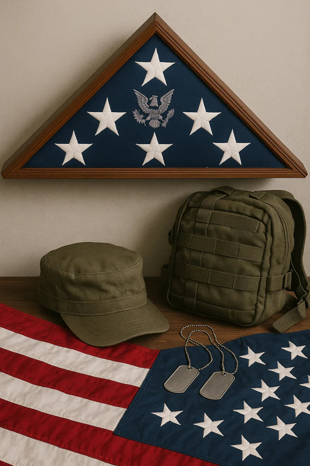 American Burial Flag Box, Military Deluxe Flag Case American Burial Flag Box, Military Deluxe Flag Cases