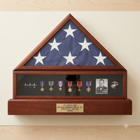 Flag Case for Casket Flag, Casket Flag Display Case, Military Funeral Flag Display Case, Burial Flag Display Case, Military Burial Flag Case, American Casket Flag Case, 5 x 9.5 Burial Flag Display Case, Casket flag display case, Military funeral flag case, American burial flag case, Funeral flag display case, Veteran burial flag case, Military memorial flag case, American casket flag display, Folded burial flag case, Veteran memorial flag display case, Military flag shadow box, Burial flag shadow box