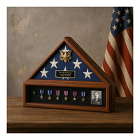 Flag Case for Flag that Cover Casket in Military Funeral