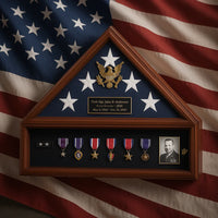 Flag Case for Flag that Cover Casket in Military Funeral