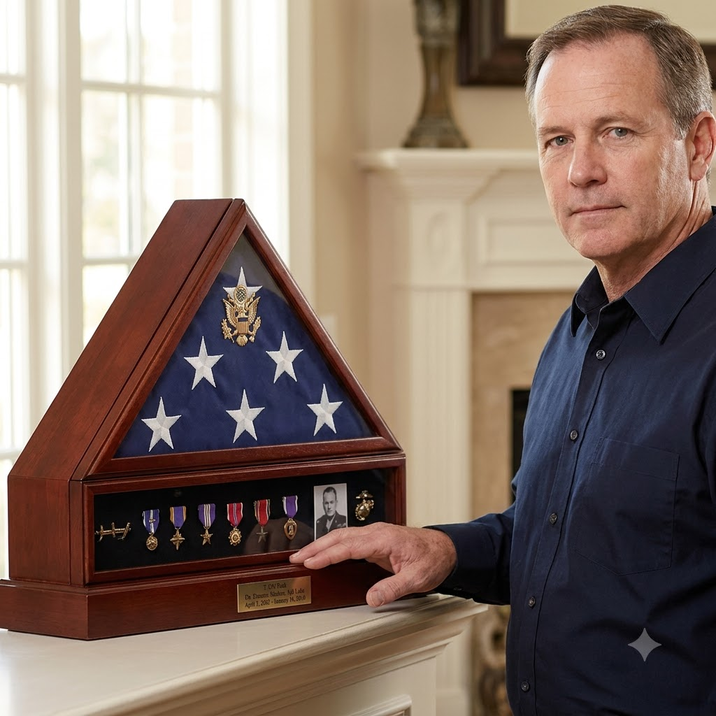 Flag Case for Casket Flag, Casket Flag Display Case, Military Funeral Flag Display Case, Burial Flag Display Case, Military Burial Flag Case, American Casket Flag Case, 5 x 9.5 Burial Flag Display Case, Casket flag display case, Military funeral flag case, American burial flag case, Funeral flag display case, Veteran burial flag case, Military memorial flag case, American casket flag display, Folded burial flag case, Veteran memorial flag display case, Military flag shadow box, Burial flag shadow box