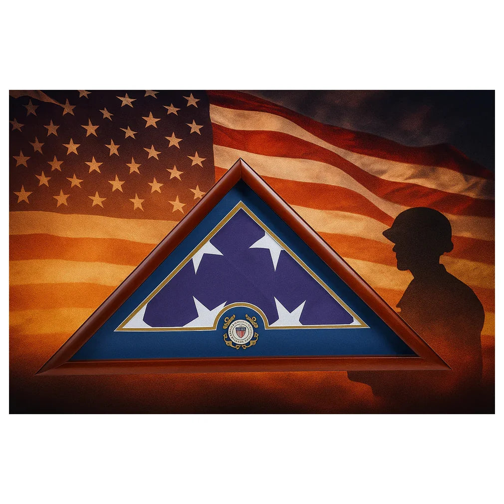 Coast Guard Frame, Coast Guard Display Case, Coast Guard Gifts