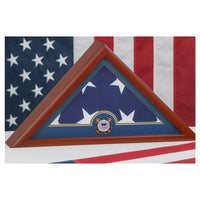 Flag Display Case with Coast Guard Medallion Flag Display Case with Coast Guard Medallion