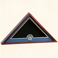 Coast Guard Flag Display Case, U.S. Coast Guard Flag Display Case, Coast Guard Burial Flag Display Case, Coast Guard Retirement Flag Case, Coast Guard Shadow Box, Coast Guard Flag and Medal Display Case, Coast Guard Flag Box, Coast Guard Flag and Certificate Display