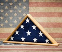 Coffin Flag Case, Burial Flag Case, Funeral Flag Display Case, 5x9.5 Flag Display Case, American Burial Flag Frame, Veteran Coffin Flag Display Case, Memorial Flag Case, Triangular Coffin Flag Box, Veteran memorial flag display, Military funeral burial flag case, Flag presentation case for fallen soldiers, Army Navy Air Force Marine Corps burial flag case, Patriotic display case for coffin flag, Honor and remembrance flag case