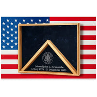 Combo Awards Flag Display Case, Flag and Awards Display Case, Flag and Medal Display Case, Military Combo Display Case, Flag and Certificate Display Case, Flag and Document Display Case, Flag Medal and Certificate Frame, Flag Shadow Box with Medal Display, Flag Display Case for Military Awards, Combination Flag and Awards Display