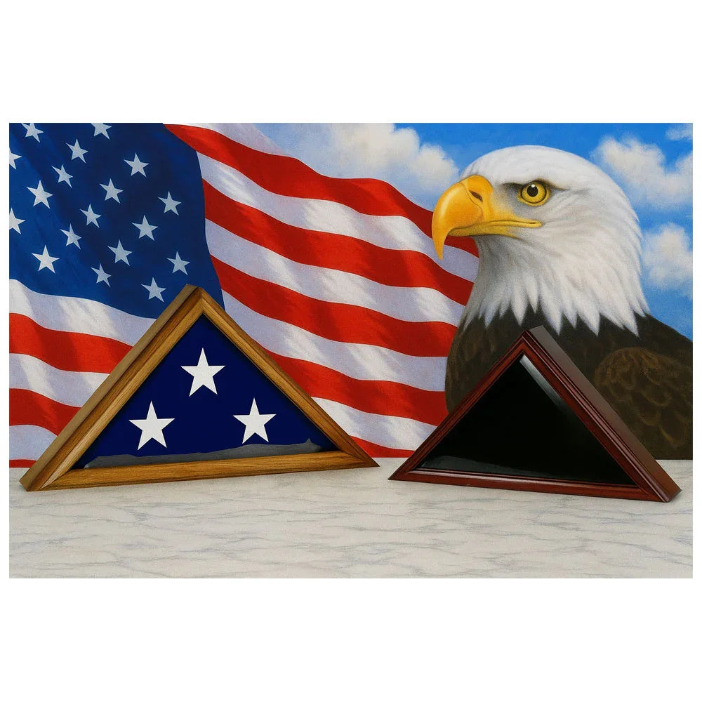 Deluxe Flag Display Case for 5ft x 9.5ft Flag 