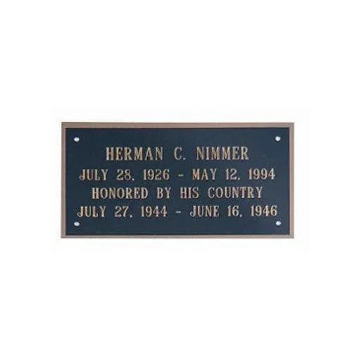 Large Name Plate, Custom Name Plate, Personalized Name Plate, Engraved Name Plate, Name Plate for Display Case, Engraved Brass Name Tag, Personalized Memorial Name Plate, Military Display Case Name Plate, Custom Plaque Name Plate, Veteran Tribute Display Name Plate, Office Desk or Display Name Plate, American Made Engraved Name Plate