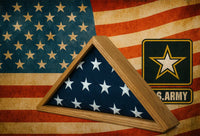 Flag Case for 5ft x 9.5ft Flag, Burial Flag Display Case, 5x9.5 Flag Display Case, Military Burial Flag Case, Veteran Burial Flag Display Box, American Burial Flag Case, Tri-Fold Flag Display Case, Flag Display Box for 5x9.5 Casket Flag, Memorial Flag Display Case, Funeral Flag Display Case, Handcrafted burial flag case, Wooden flag case for 5x9.5 flag, Veteran memorial flag case, American-made burial flag display box, Solid wood flag display case, Large military flag box, Cherry finish burial flag case