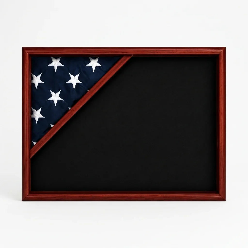 Flag and Document Case - Vertical 8 1/2 x 11 Document