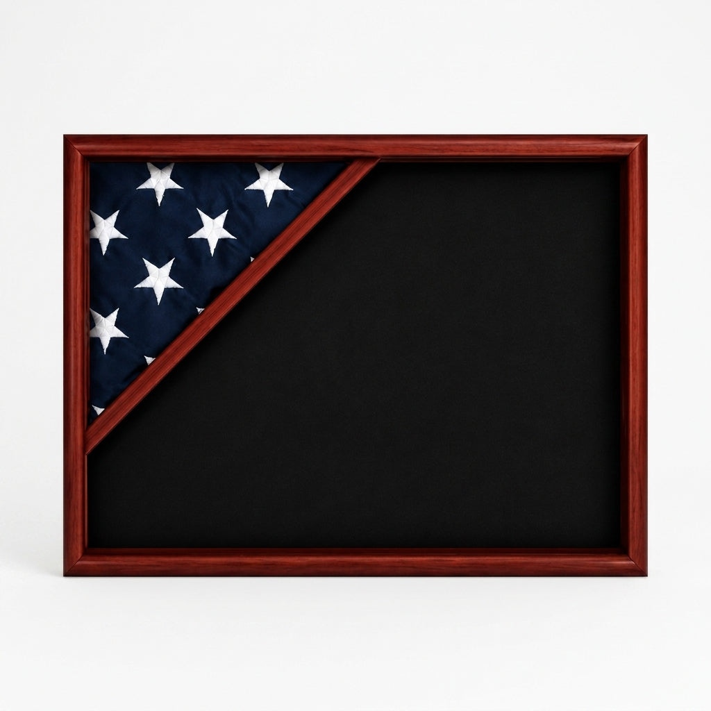 Flag and Document Case, Flag and Certificate Display Case, Vertical Flag and Document Case, Flag and Diploma Display Case, Military Flag and Document Case, Memorial Flag and Certificate Case, Flag Display Case with Document Holder, Flag and Award Display Case, Veteran Flag and Document Display, Flag Presentation Case with Certificate, Veteran Flag and Certificate Case, Military Service Recognition Display Case, Military Retirement Flag Display, Armed Forces Memorial Display Case, Veteran Award and Flag Case