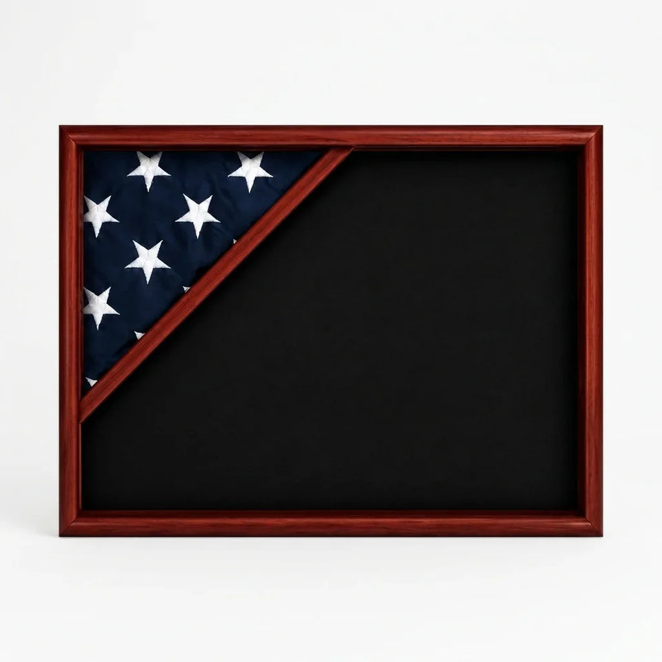 Flag and Document Case - Vertical 8 1/2 x 11 Document
