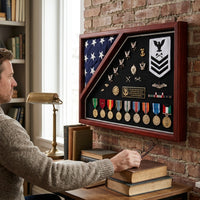 Military Shadow Box, Military Shadow Box Display, Military Display Case, Military Keepsake Shadow Box, Military Memorabilia Shadow Box, Military Medal Shadow Box, Veteran Shadow Box, Military Memorial Shadow Box, Military Award Display Case, Military Shadow Box Frame
