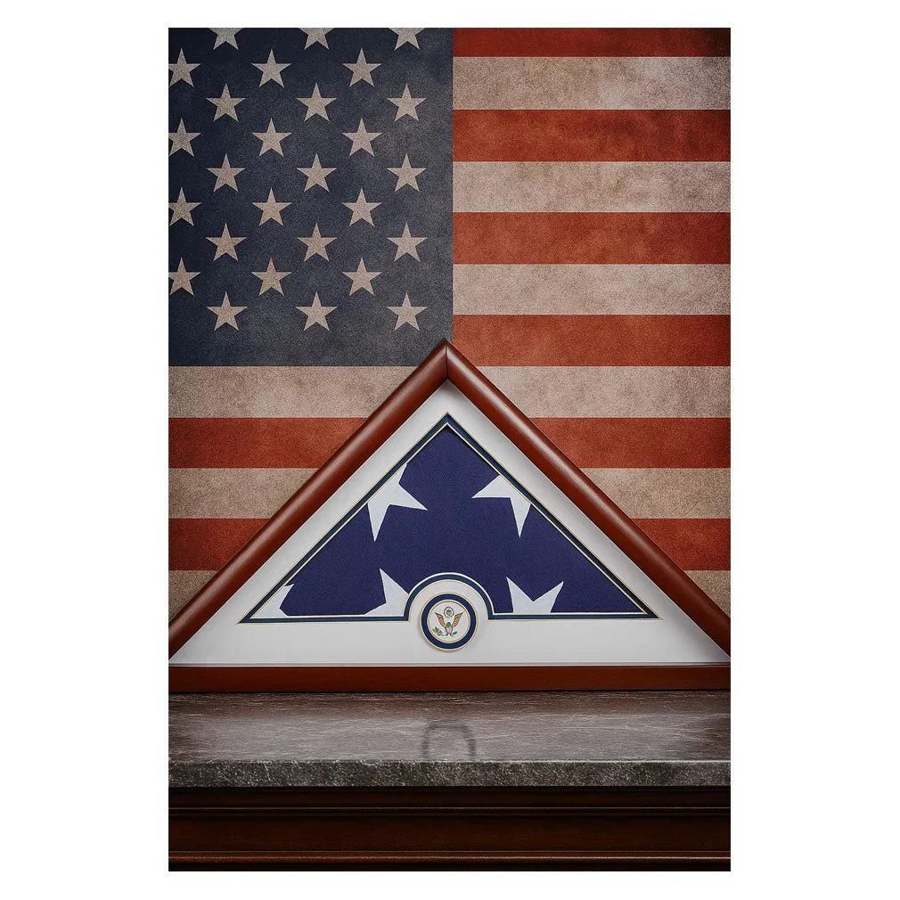 Navy Frame, Navy Flag Display Case, Navy Gift 
