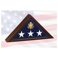 Open Front Flag Display Case, Flag Display Case with Open Face, Open Style Flag Shadow Box, Accessible Flag Display Case, Open Front Military Flag Case, Front-opening flag holder, Easy access flag shadow box, Flag display frame with glass front, Memorial flag box with open front design, Accessible flag case for folded burial flag