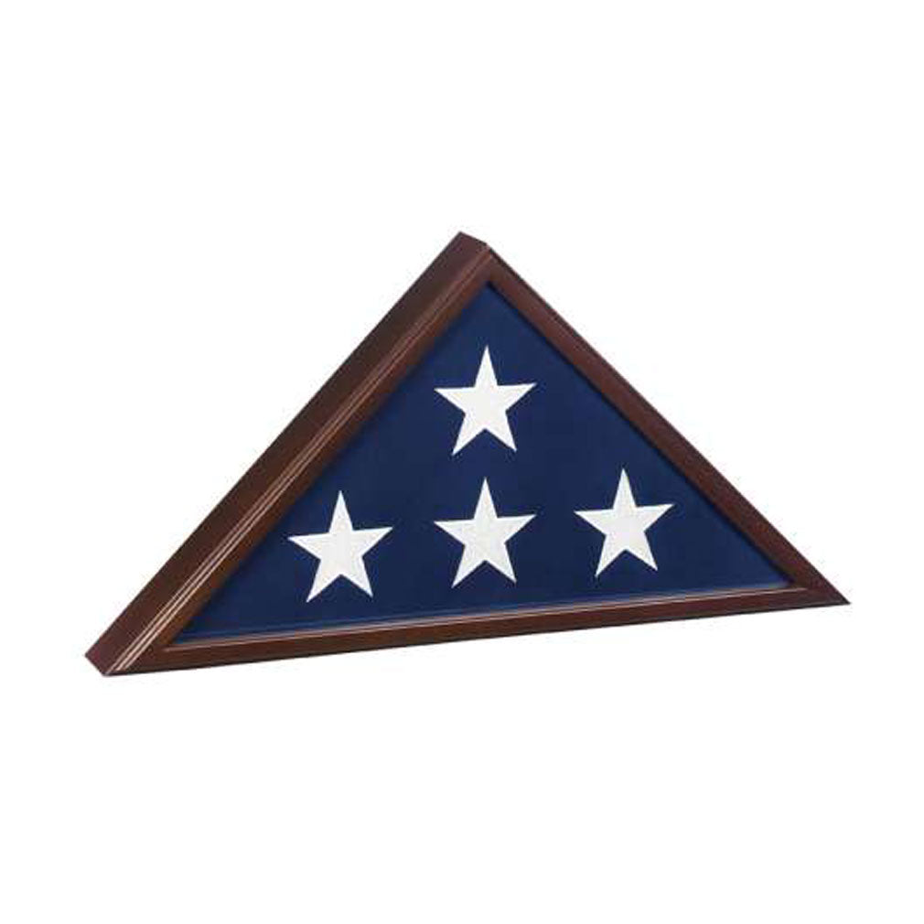 Veteran American flag display case, Military veteran flag shadow box, Burial flag display case for veterans, Patriotic flag display case, Veteran memorial flag box