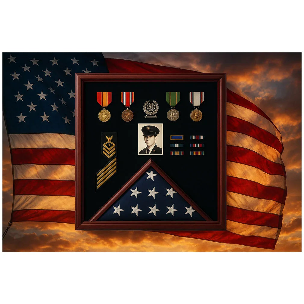 Personalized Flag Display Case with Photo, Custom Flag and Photo Display Case, American Flag Display Case with Picture Frame, Flag Display Case with Engraved Photo Option, Military Flag and Photo Display Box, Veteran Flag Case with Photo Display, Burial Flag Display Case with Picture Frame, Flag and Photo Shadow Box, Custom Flag Display Case with Personal Photo, Flag Display Case with Photo and Engraving
