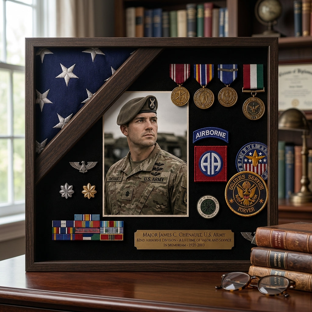 Military Retirement Shadow Box, Veteran Award Display Case, Retirement Plaque and Flag Display, Military Service Recognition Display, Flag Medal Certificate Display Case, Military Keepsake Shadow Box, Retirement Presentation Display Case, Armed Forces Retirement Display, Patriotic Retirement Gift, Military Honor Display Frame, Retirement Flag Medal Display Frame, Military Retirement Flag Display Frame, Retirement Flag and Medal Display Case, Flag and Medal Display Frame, Veteran Retirement Display Case