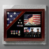 Retirement Flag Photo and Medal Display Frame, Military Retirement Display Frame, Retirement Flag Display Case, Military Flag and Medal Display Frame, Retirement Shadow Box, Military Retirement Shadow Box, Flag Photo and Medal Display, Veteran Retirement Display Case, Military retirement shadow box, Retirement flag display case, Military medal display case, Flag and medal display frame, Military photo display frame, Veteran retirement display, Military retirement memorabilia, Retirement gift for veteran