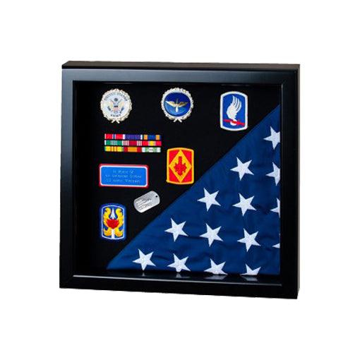 Flag Display Case showcases 