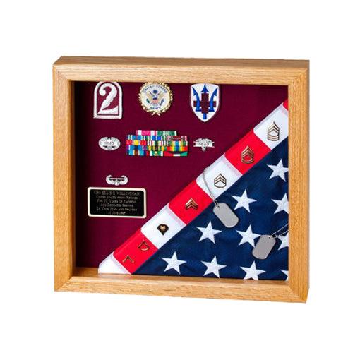 Flag Display Case showcases 