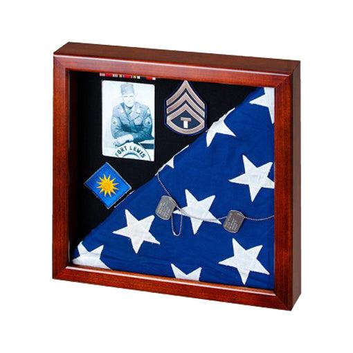 Flag Display Case showcases