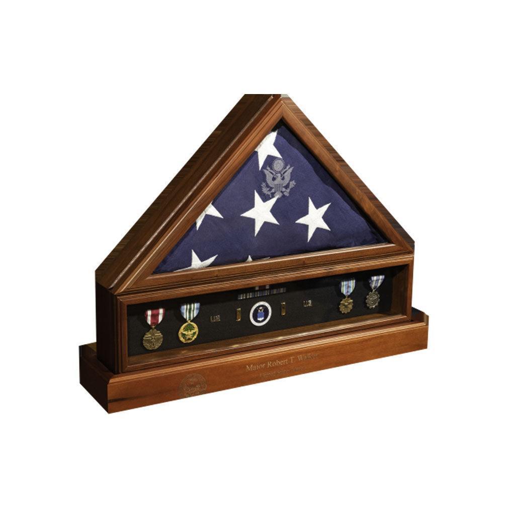 Imcom Flag Display Admiral Flag Display Complete Set, Flag Display Case