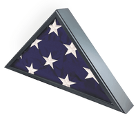 American Burial Flag Box, Large Coffin Flag Display Case, Military Shadow Box, 5x9.5 Flag Case, Burial Flag, Hold Large Burial Flag, American Burial Flag Box, Large Coffin Flag Display Case