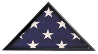American Burial Flag Box, Large Coffin Flag Display Case, Military Shadow Box, 5x9.5 Flag Case, Burial Flag, Hold Large Burial Flag, American Burial Flag Box, Large Coffin Flag Display Case