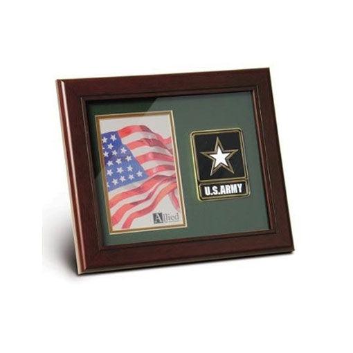Army Medallion Portrait Picture Frame, Army Picture Frame - Flags Connections