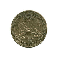 Army Service Medallion, Brass Army Medallion Army Service Medallion, Brass Army Medallion