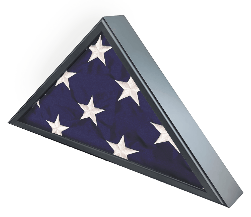 Best Seller Flag Display Case American Made, Large flag case, Veteran Flag Case - Flags Connections