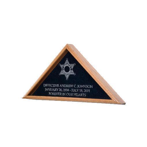 Border Patrol Flag Display Case Border Patrol Flag Display Case