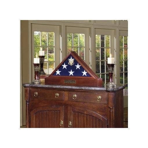 Burial Display case for flag 