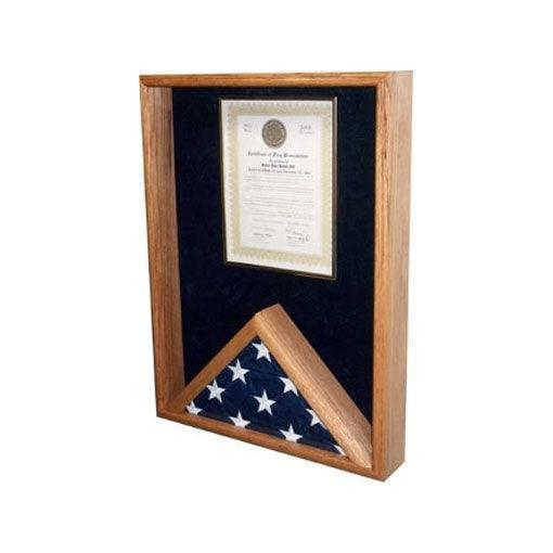 Certificate Holder, Flag Display Case Certificate Holder, Flag Display Case, Certificate and Flag