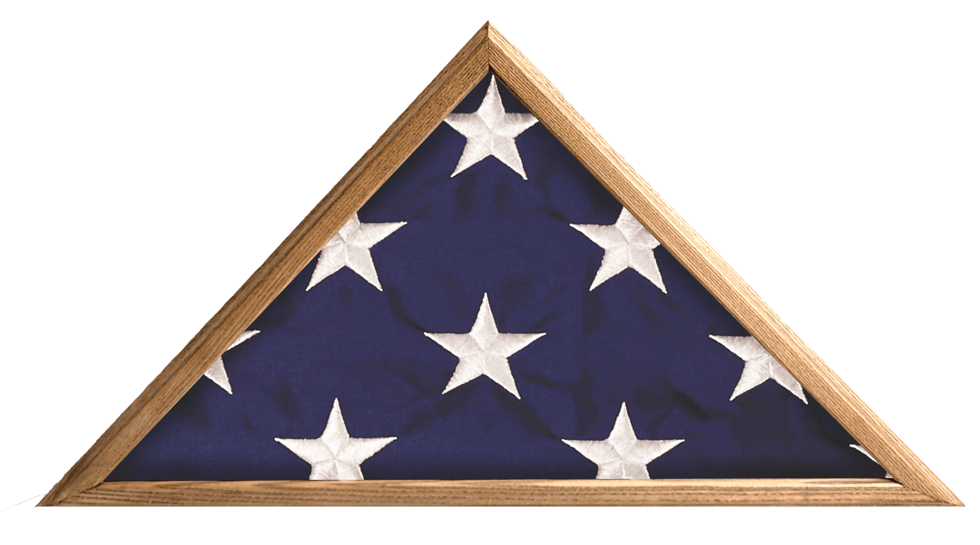 Cherry Wood Large American Burial Flag Box Cherry Wood Large American Burial Flag Box