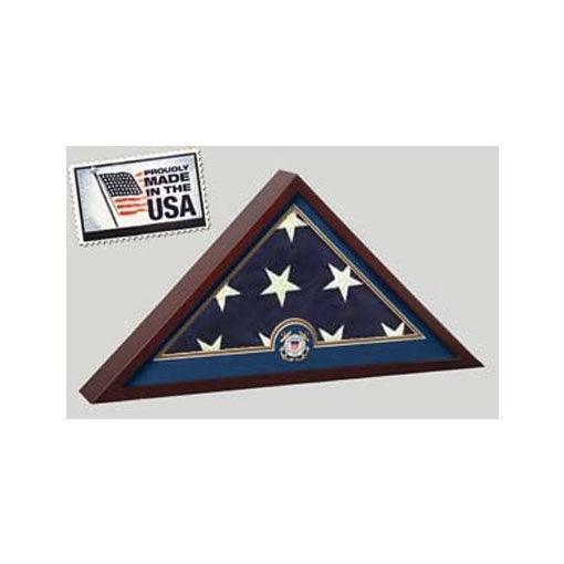 Coast Guard Flag Display Case - No Flag Coast Guard Flag Display Case - No Flag