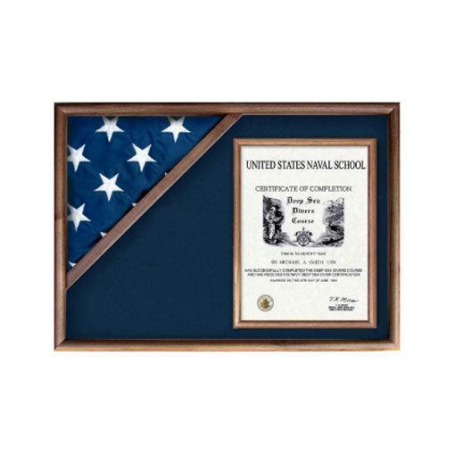 Display Cases for Flags From Military Display Cases for Flags From Military