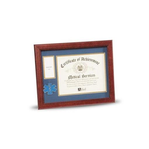 EMS Frame 8x10 EMS Medallion, Certificate, Medal Frame - Flags Connections