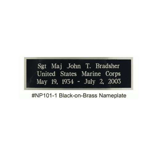 Engraved Flag Display Case Engraved Flag Display Case