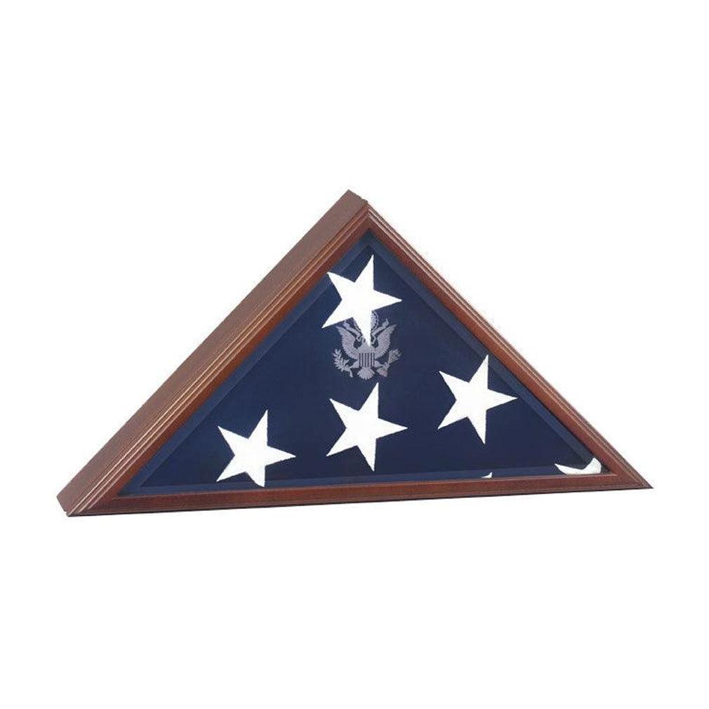 Extra Large American Burial Flag Case, Extra Large Flag Case 