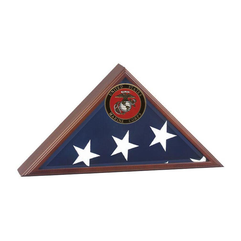 Extra Large American Burial Flag Case, Extra Large Flag Case 