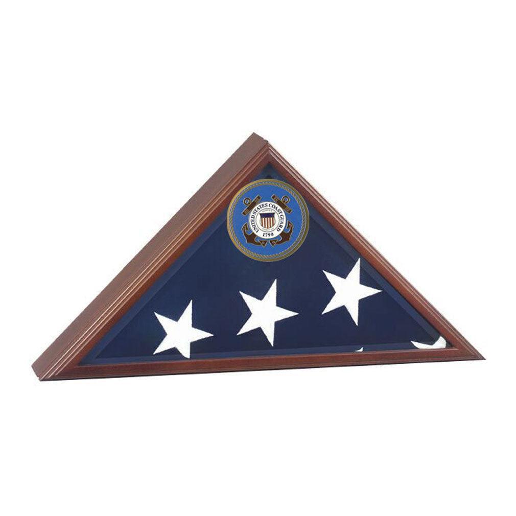 Extra Large American Burial Flag Case, Extra Large Flag Case 