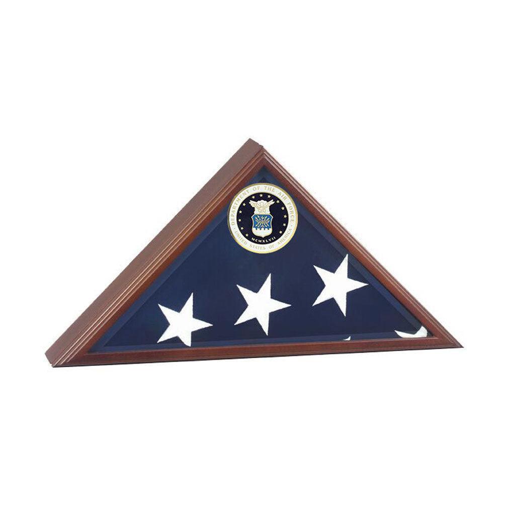 Extra Large American Burial Flag Case, Extra Large Flag Case 
