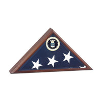 Extra Large American Burial Flag Case, Extra Large Flag Case 