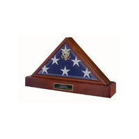 Extra Large American Burial Flag Case, Extra Large Flag Case 