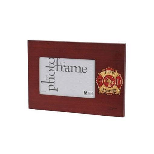 Firefighter Medallion 4 by 6 Desktop Picture Frame Firefighter Medallion 4 by 6 Desktop Picture Frame