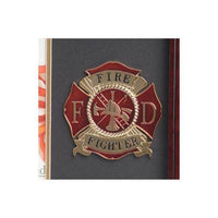 Firefighter Medallion Portrait Picture Frame 