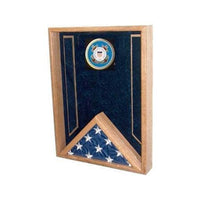 Flag and Medal Display Case - Shadow Box Flag and Medal Display Case - Shadow Box