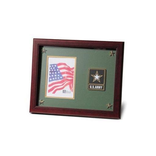 Go Army Medallion Picture Frame with Stars Go Army Medallion Picture Frame with Stars